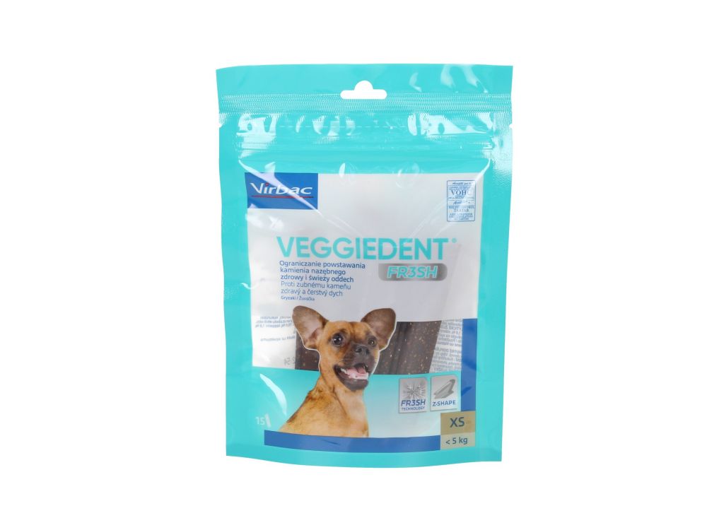 VEGGIEDENT FRESH DLA PSA <5KG ROZM.XS