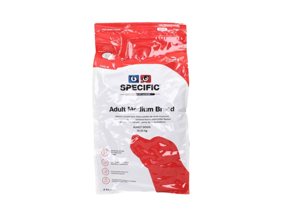 SPECIFIC CXD-M ADULT MEDIUM BREED  4KG