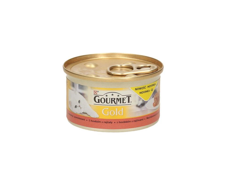 GOURMET GOLD SAVOURY CAKE WOŁOWINA/POMIDOR 85G 12558085