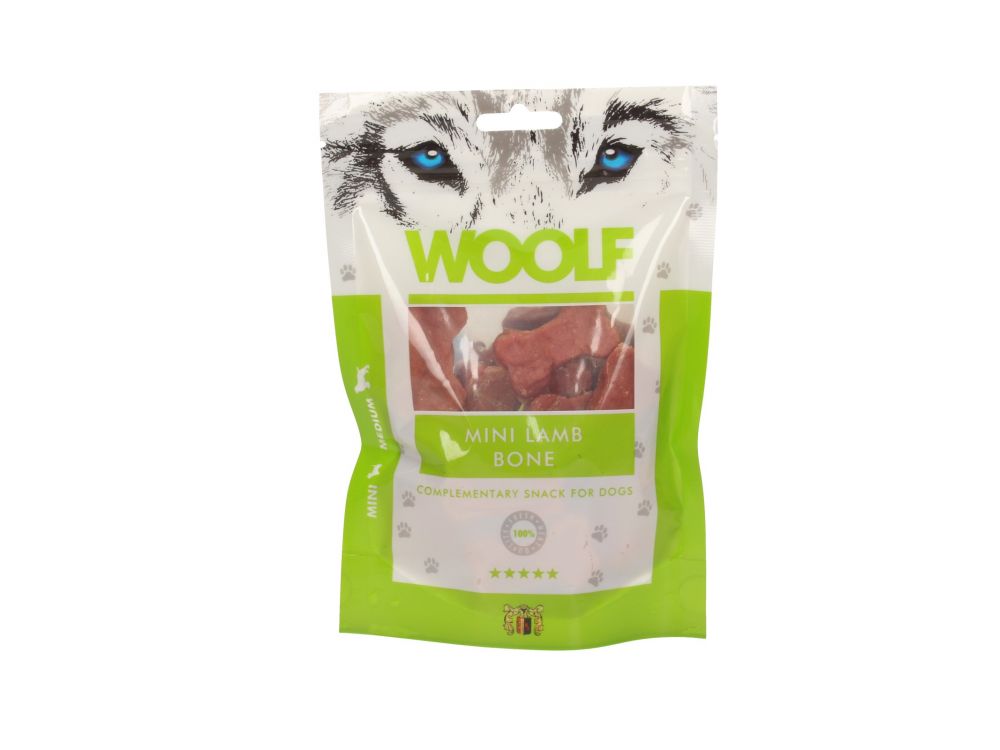 WOOLF PRZYSMAK MINI LAMB BONE 100G