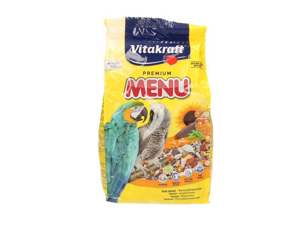 VITAKRAFT MENU VITAL KARMA DLA ARY Z MIODEM 1 KG  10601