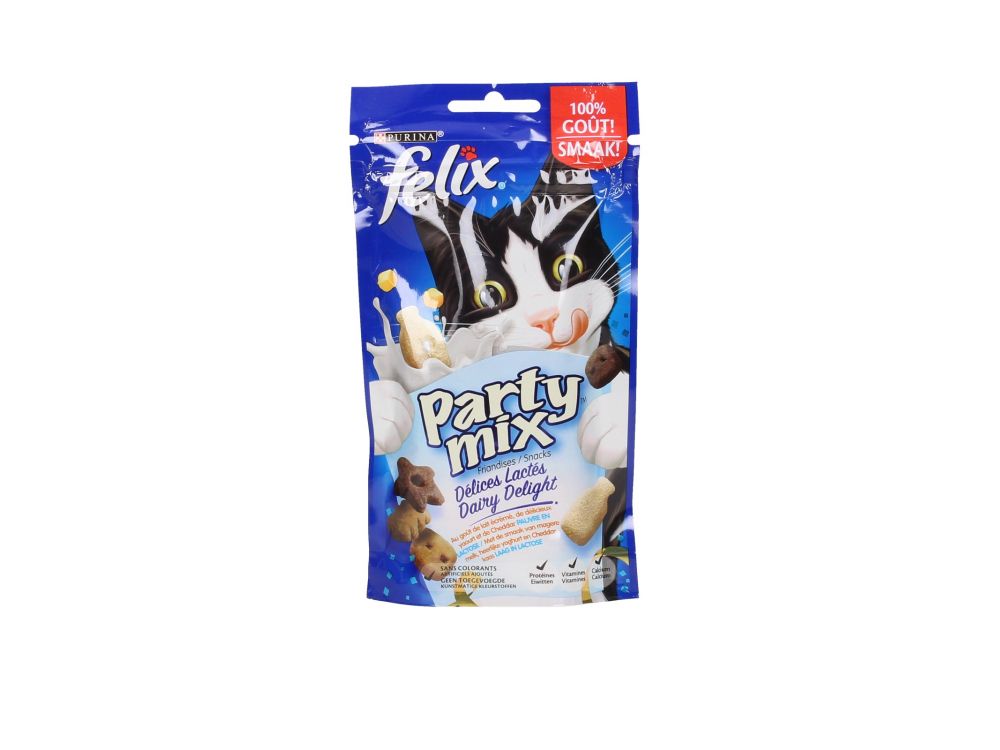 FELIX PRZYSMAK DLA KOTA PARTY  MIX DAIRY DELIGHT  60G 12431514