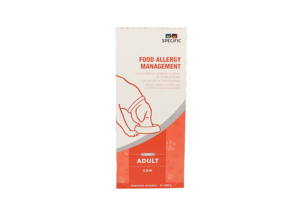 SPECIFIC CDW FOOD ALLERGY MANAGEMENT 6X300G - PUSZKA