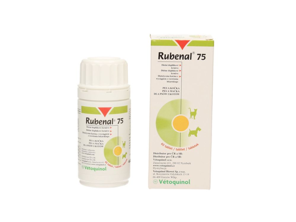 RUBENAL  75MG 60 TB.