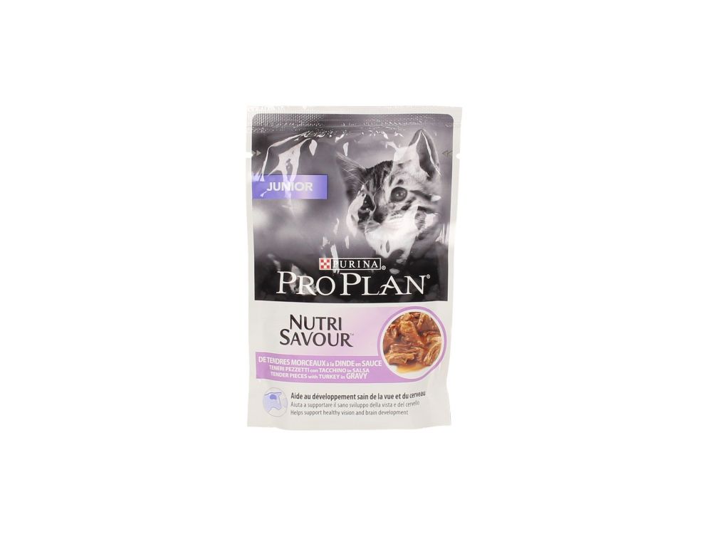 PRO PLAN CAT SASZETKA KITTEN DELIKATNY INDYK W SOSIE 85 G 12457652