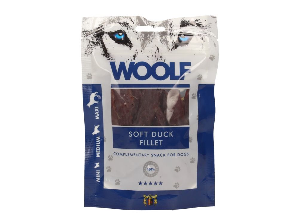 WOOLF PRZYSMAK SOFT DUCK JERKY FILLET 100G