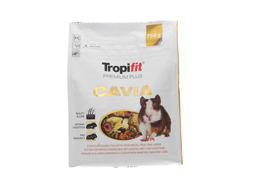 TROPIFIT POKARM PREMIUM PLUS CAVIA 750G  50422