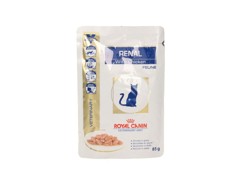 ROYAL CANIN CAT RENAL CHICKEN 85 G SASZETKA