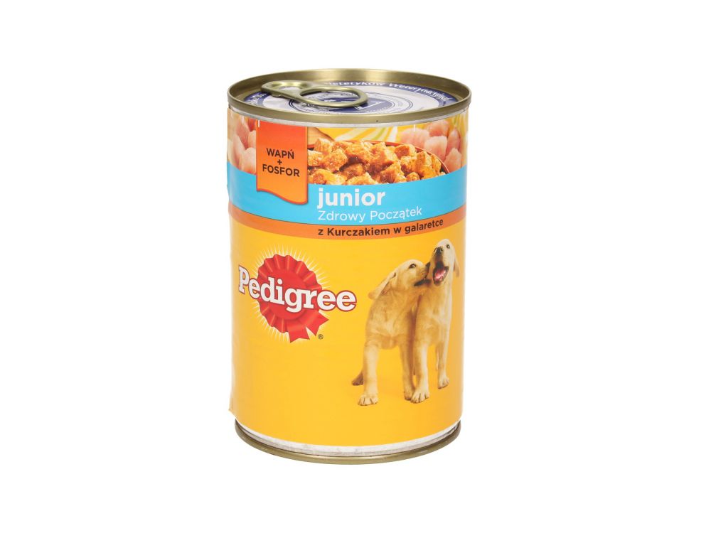 PEDIGREE PUSZKA 400G JUNIOR KURA W GALARECIE