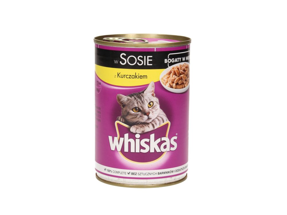 WHISKAS PUSZKA KURCZAK W SOSIE 400 G