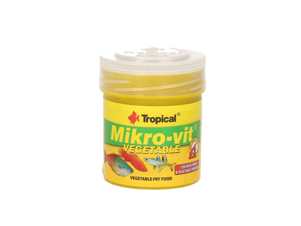 TROPICAL MIKROVIT VEGETABLE 50ML POKARM DLA NARYBKU  77612