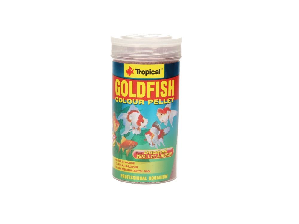 TROPICAL GOLDFISH COLOR PELLET 250ML  60474