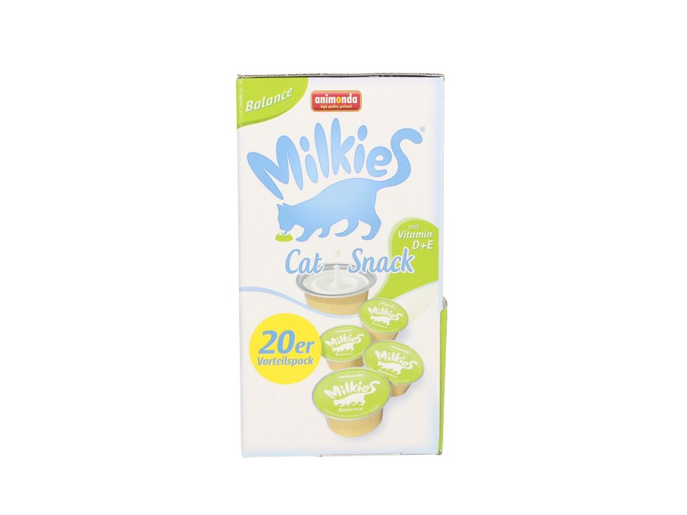 ANIMONDA MLEKO DLA KOTA MILKIES 20X15G BALANCE Z WIT. D+E 83533