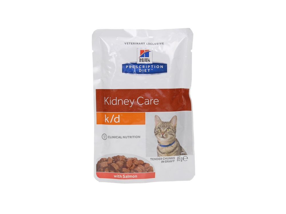 HILL'S PD FELINE K/D KIDNEY CARE ŁOSOŚ 85G SASZETKA