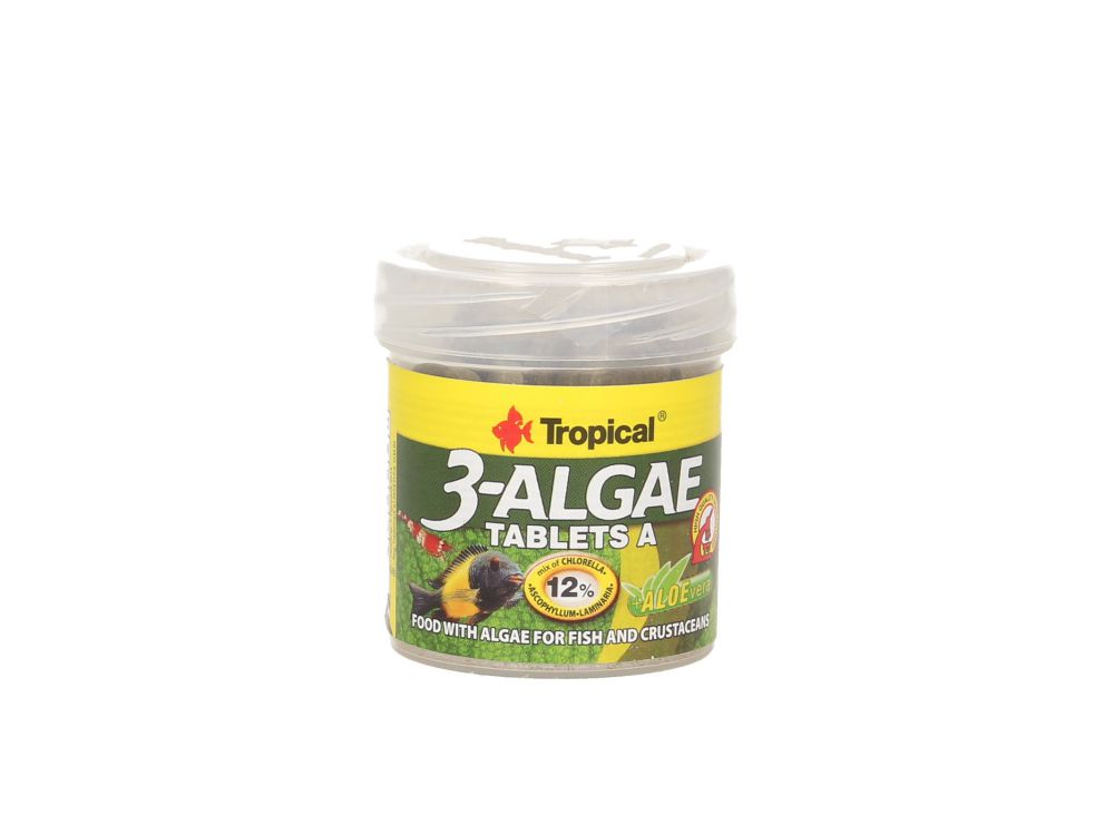 TROPICAL 3-ALGAE TABLETS A 50ML 80SZT. (36G)  20732