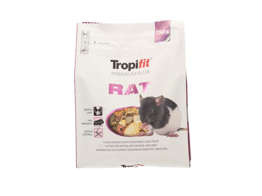 TROPIFIT POKARM PREMIUM PLUS RAT DLA SZCZURA 750 G  50452