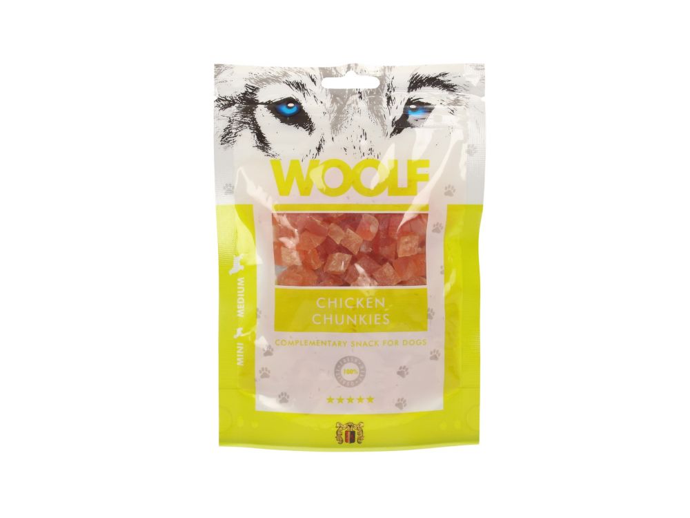 WOOLF PRZYSMAK CHICKEN CHUNKIES 100G