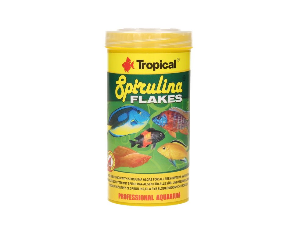 TROPICAL SPIRULINA FLAKES 250ML   77134