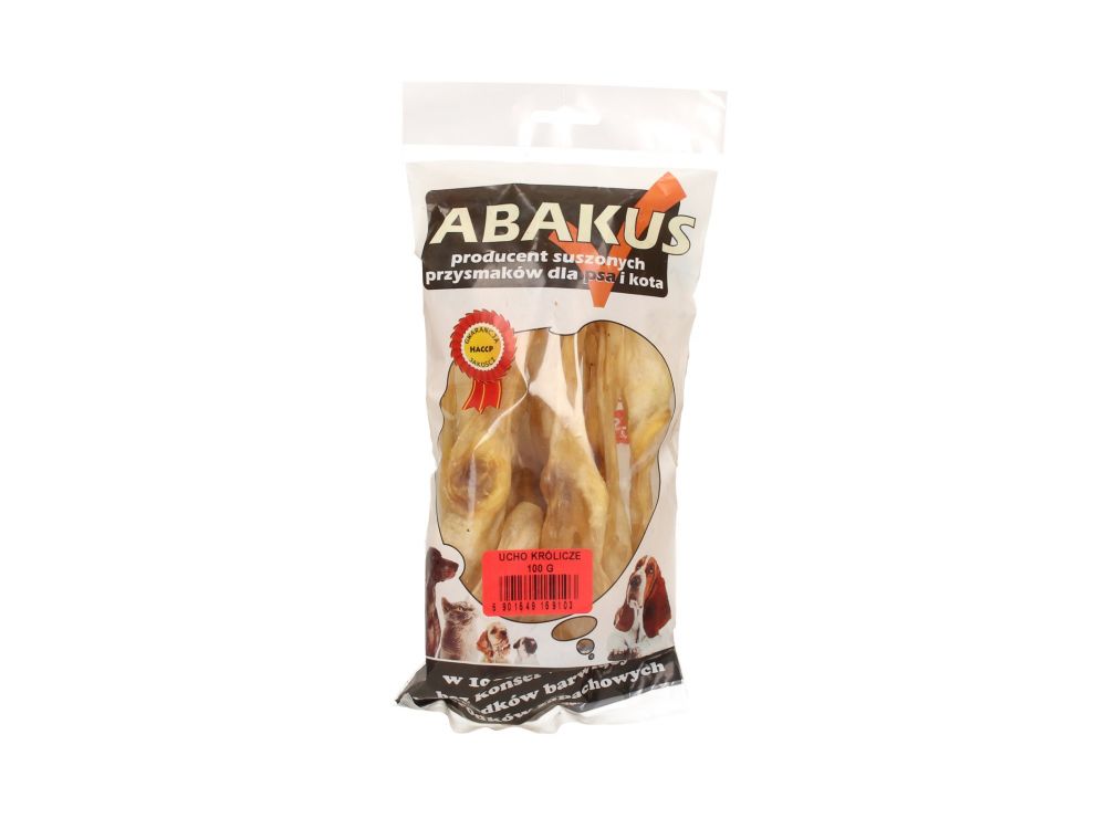 ABAKUS USZY KRÓLICZE 100G