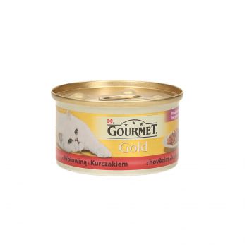 GOURMET GOLD DUO WOŁOWINA/KURCZAK 85G 12557731