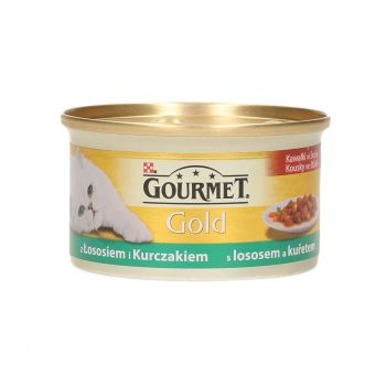 GOURMET GOLD SOS ŁOSOŚ/KURA 85G 12557891