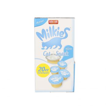 ANIMONDA MLEKO DLA KOTA MILKIES 20X15G ACTIVE Z TAURYNĄ 83529