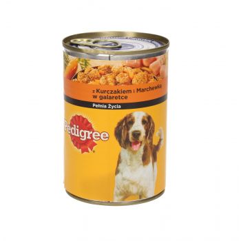 PEDIGREE PUSZKA 400G KURCZAK W GALARECIE