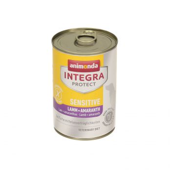 ANIMONDA INTEGRA PROTECT SENSITIVE PUSZKA DLA PSA 400G JAGNIĘCINA/AMARANTUS 86420