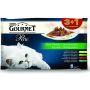 GOURMET PERLE SASZETKA 4X85G CIELĘCINA, WOŁOWINA, DZIK, PSTRĄG 12486366