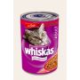 WHISKAS PUSZKA WOŁOWINA W SOSIE 400 G